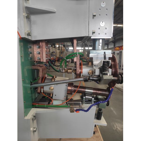 160Kva Mfdc Sheet Metal Vertical Longitudinal Roller Rolling Seam Welder Tank