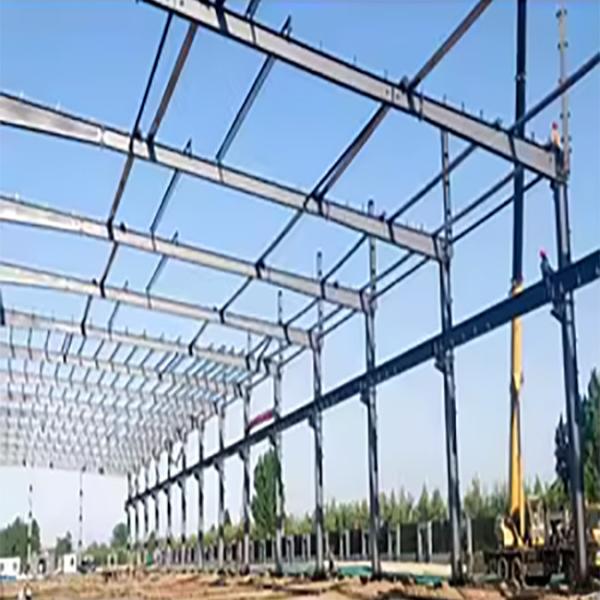 Custom Prefab Warehouse High Strength Bolts Connected Prefabricatd Steel Structure Warehouse