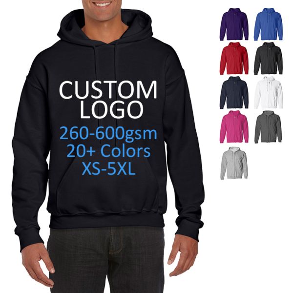 Branding Gift Sublimation Clothing Luxury Apparel Sweatshirts Custom Plus Size Hoodie Cotton Suit Men'S Hood