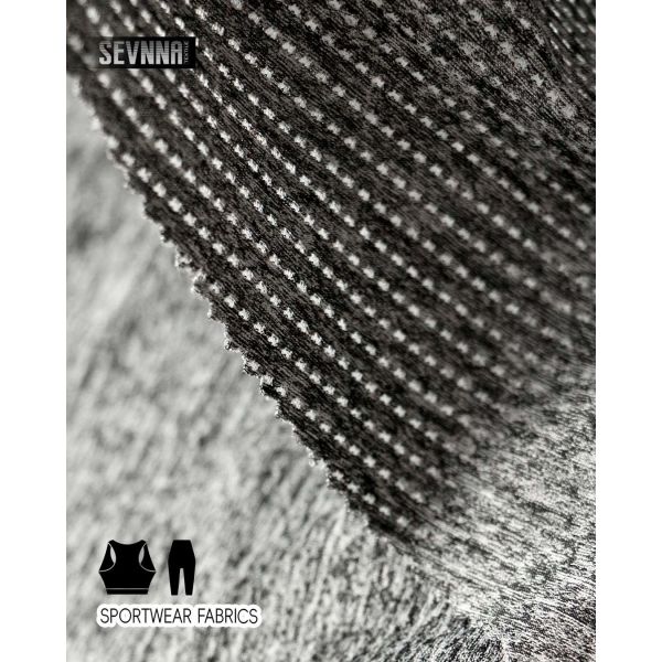 Soft Stretch Leggings Fabric with High Elasticity and Moisture Management Properties Ideal for Sportswear and Everyday