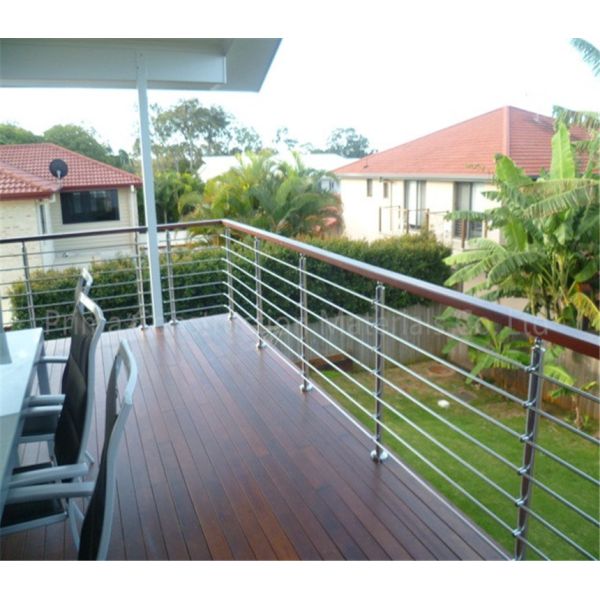 Safety 1 Meter MOQ Stainless Steel Railing 304ss Rod No Welding Indoor