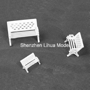 model park chair--model scale chairs,architectural model material,fake park benches,white chairs