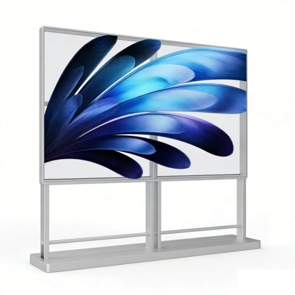 55 Inch 4K Ultra-Clear Transparent OLED Splicing Module for Digital Advertising Display
