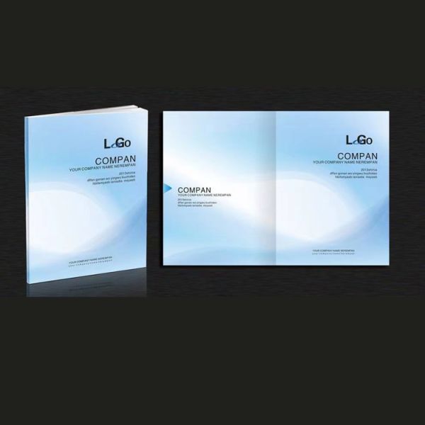 Hardcover Softcover Catalogue Book Printing Hot Stamping Surface