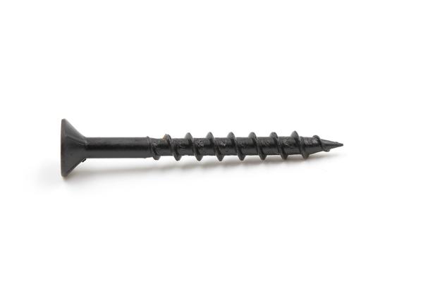 Galvanized SS AISI 410 Stainless Steel Chipboard Wood Screws Sq Bulk With 6 Teeth
