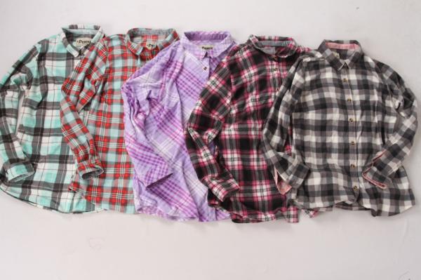 Soft Touch Lounge Ladies Plaid Shirts Womens Plaid Flannel Shirts S M L XL 2XL