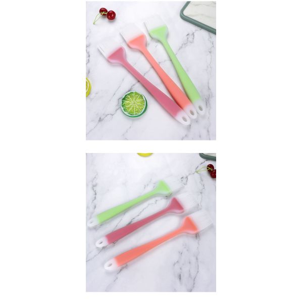 Food Grade Silicone Baking Brush Handheld Silicone Brush for Baking Cooking BBQ Grill and More