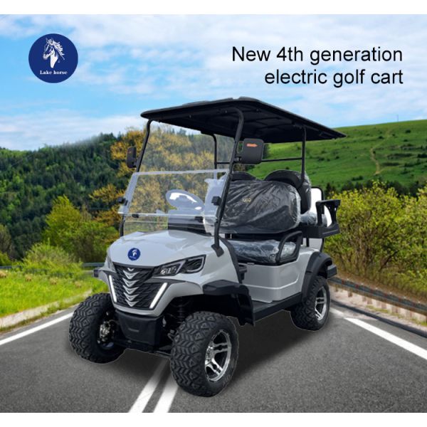 AC Controller Golf Trolley Off Road Buggy Custom Golf Cart with 100Ah Lead Acid Battery