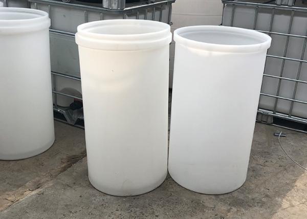 Open Top Flat Bottom Cylindrical Chemical Dosing Tank For Handling Acids And Caustics