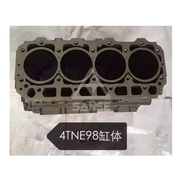 Komatsu Engine Parts 4TNE98 Four Cylinder Engine Block 729902-01560