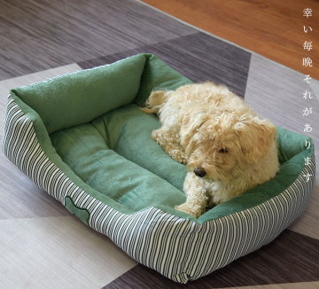 Machine Washable High Elastic PP Cotton Dog Beds For Medium Large Multiple Dogs