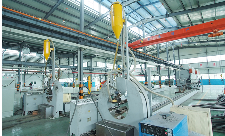 3KW 16m Steel Light Pole Welding Machine Automatic Steel Pipe 500mm