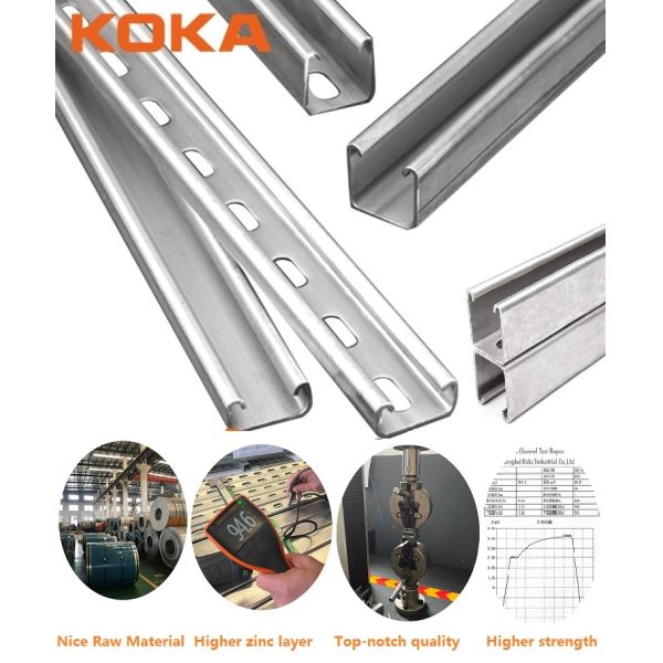 EG HDG Single Slotted Angle Channel