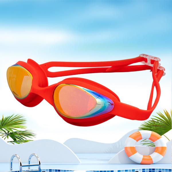 Gafas de natación profesionales antivaho con protección UV