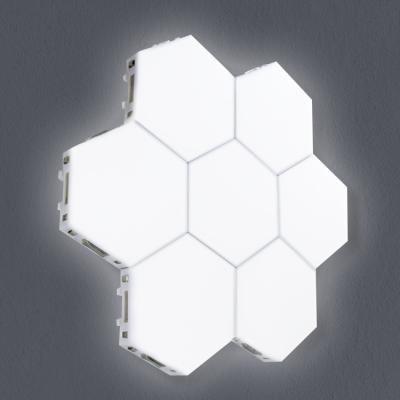 Lâmpadas sensores de toque modulares hexagonais A solução de iluminação de decoração de interiores definitiva