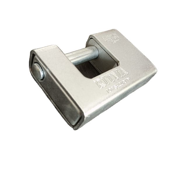 Rarlux High Security Solid Stainless Steel Necklace Padlock Anti-theft Rectangular Padlock 85/95/105mm