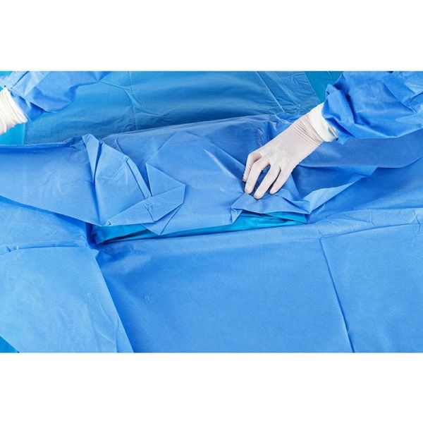 Медицинский устранимый стерильный хирургический не сплетенный Arthroscopy SMS колена пакетов