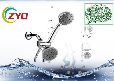 ABS Universal  1/2 Three Way (1 in 2 out) Chrome Finsh Shower Arm Mounted  Multi-Functional  Shower Diverter