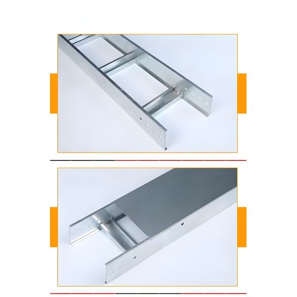 500kgs Ladder Type Cable Tray Hot Dipped Galvanized Cable Ladder