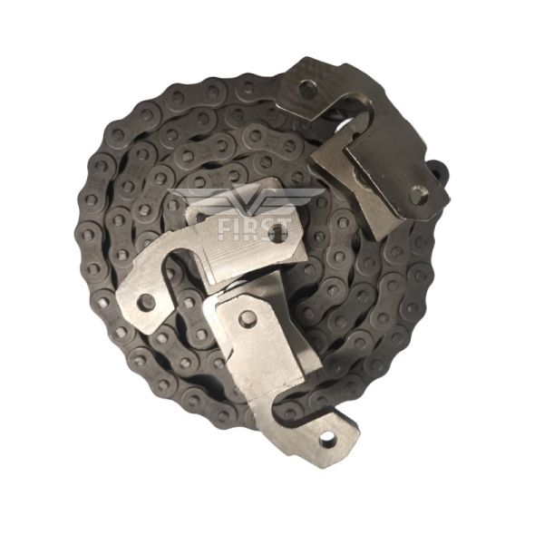 Silver Steel Chain for Heidelberg SM52 Printing Machine Made in Japan