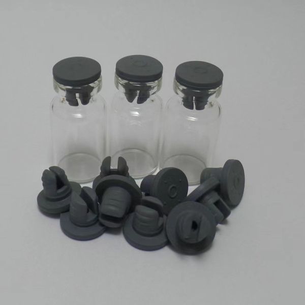 13mm 20mm 28mm Pharmaceutical Grade Silicone Borominated Rubber Stopper for Glass lyophilized Injection Vial