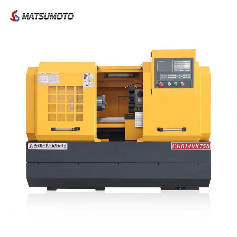 Automatic CK6140 Flat Bed CNC Lathe Machine Stable Horizontal Lathe 1/2/3m