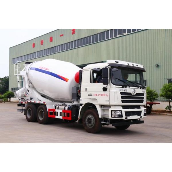 6*4 Drive Mode Special Purpose Vehicles SHACMAN Used Concrete Mixer Trucks