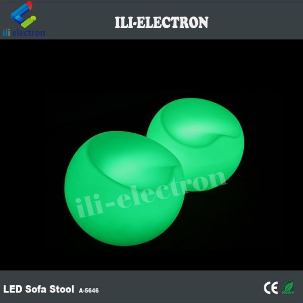 Commercial Plastic LED Lounge Furniture Modern Style For Event