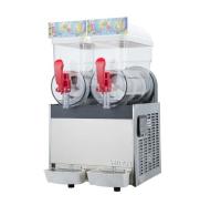 Máquina do batido da máquina da lama do gelo de duas bacias com sistema mais fresco para o restaurante