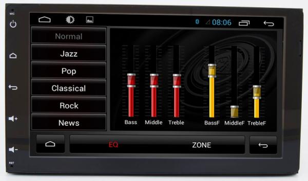Ouchuangbo auto dvd radio androi 6.0 for  Toyota Sienna 2015 with capacitance multiple touch screen bluetooth