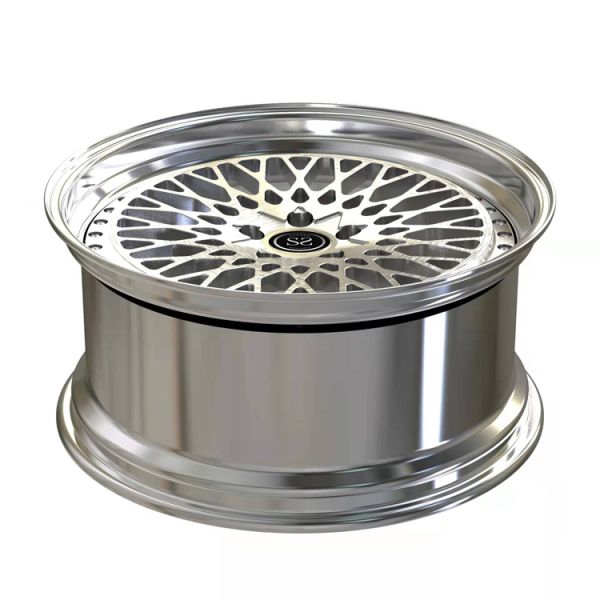 ПК 2 отполировал колеса на гольф 6 r выковали почищенные щеткой оправы автомобиля сплава орудийного металла 20inch 20x9.5