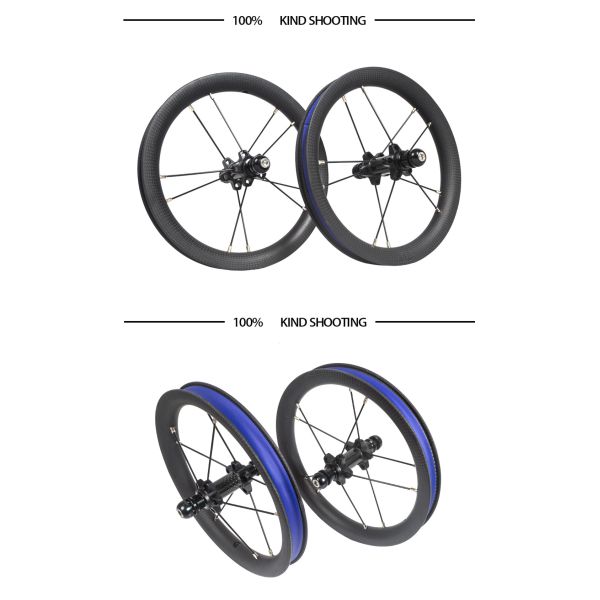 Небольшие дети велосипед для того чтобы катить полных детей волокна углерода нажимают велосипед баланса