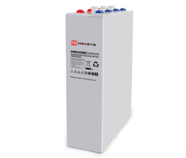 High Tech Commercial Energy Storage Systems 2V 3000AH OPzV For Power Utilities