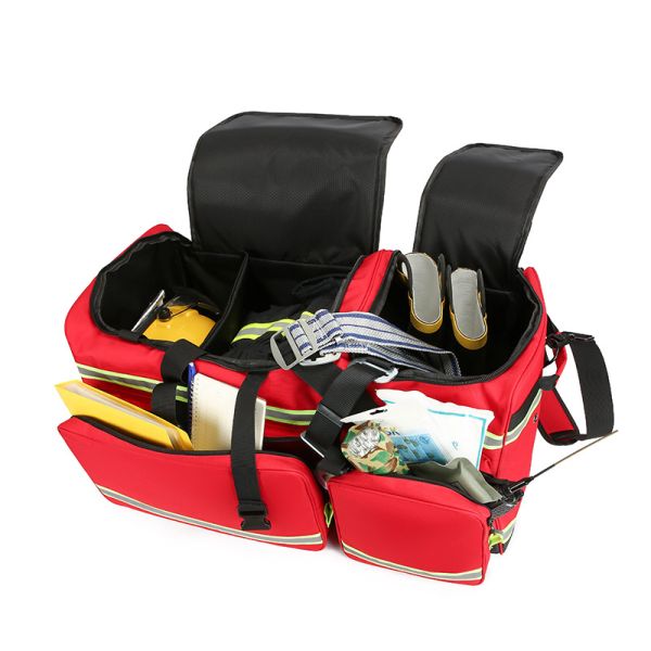 Large Capacity Waterproof Emergency Medical Bag Hand-Carry Epidemic Prevention Rescue Kit 1800D Oxford Fabric