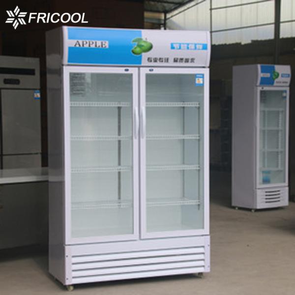 Two Doors Commercial Merchandiser Cooler Fridge 41.3 Cu.Ft