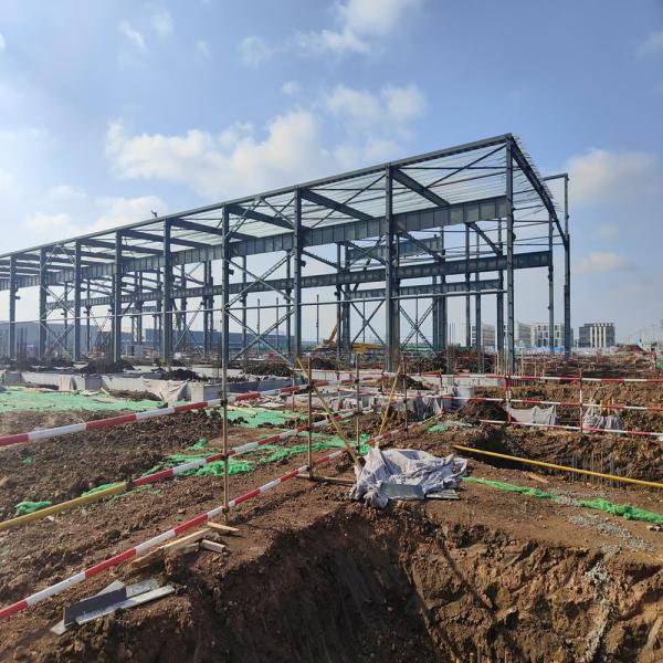 Modern Prefab Steel Warehouse Building Designs Advanced Insulation Energy Efficiency