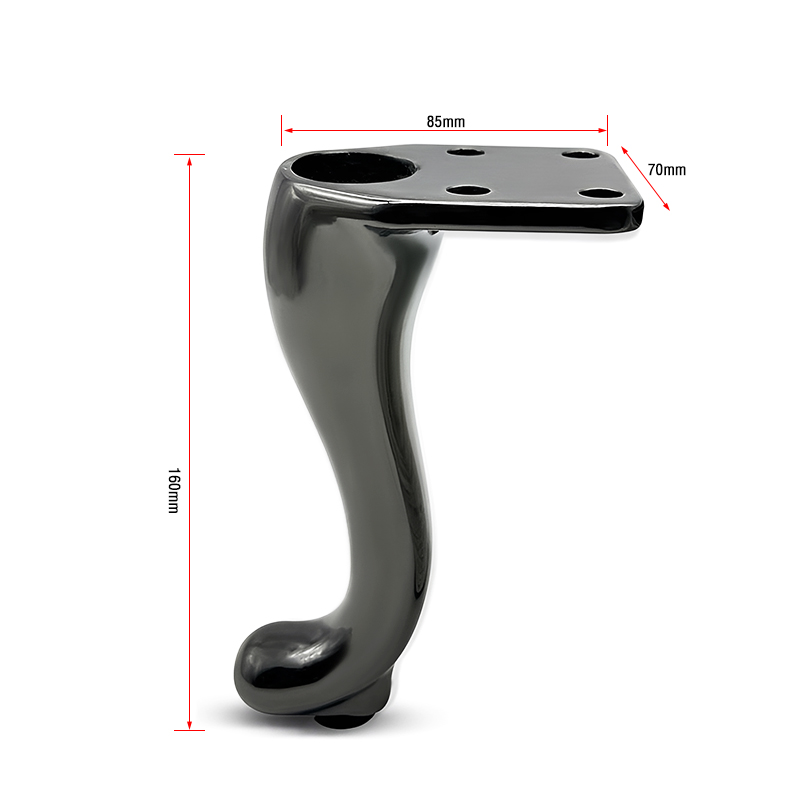 Light Luxury Elephant-Shaped Furniture Legs Creative Decorative Metal Hardware Supports for Sofas Coffee Tables & Cabinets