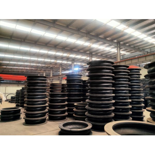 Flexible Connector Single Rubber Bellows DN500 PN16 with galvanized Flange