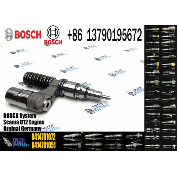 Original New Common Rail Fuel Injector For Bosch 0414701072 0414701051