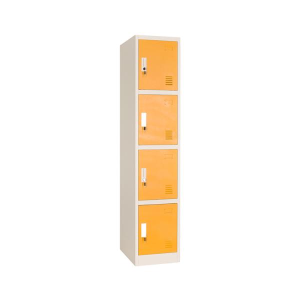 ODM/OEM Multi Tier Metal Lockers 4 Doors Steel Locker Modular