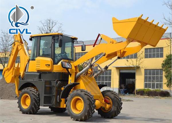 XCMG Compact Wheel Loader 65 KW 1m3 0.3 Excavator Bucket Small Backhoe Loader WZ30-25