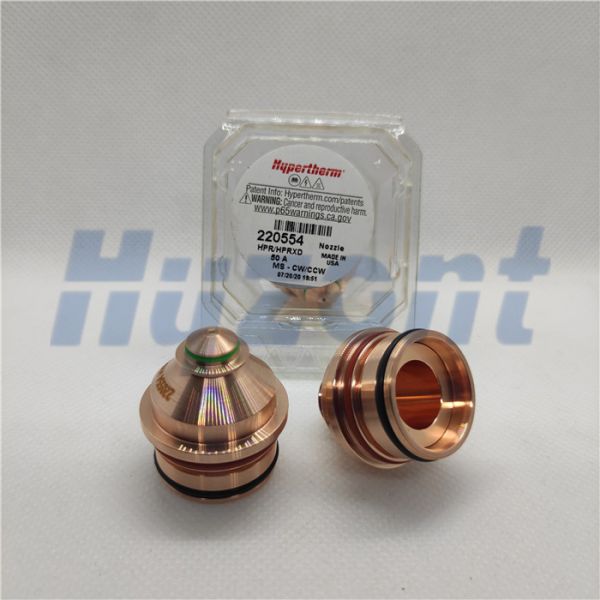 Copper 220554 Hypertherm Laser Cutter Nozzle Assembly