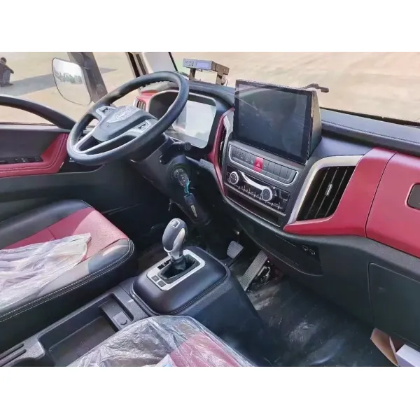 4X2 Automatic Refrigerated Truck for Fresh Fruit Delivery