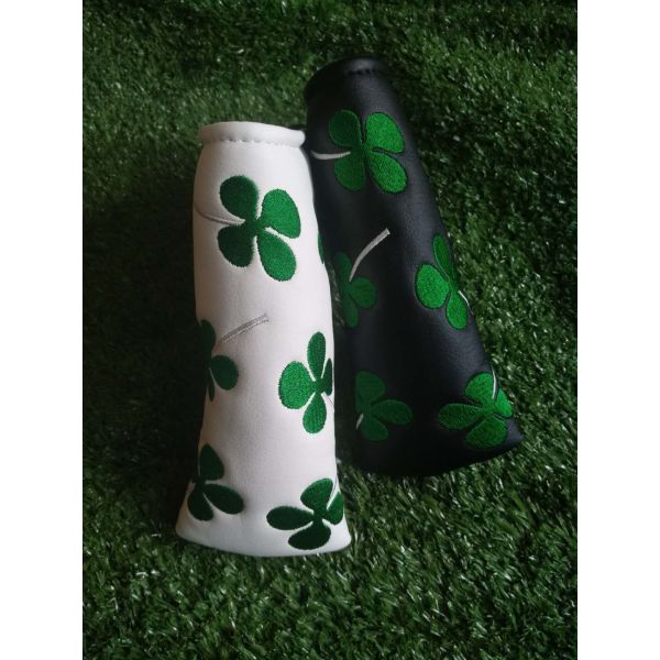 Four Leaf Clover headcover , Golf headcover , golf headcover , putter headcover ,  headcover