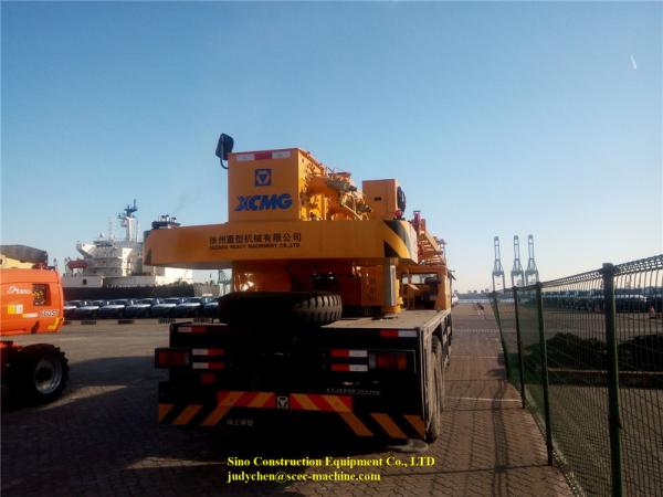 Guindaste QY25K II do caminhão de XCMG com crescimento inteiramente estendido 34.2m do Euro III do motor 213KW