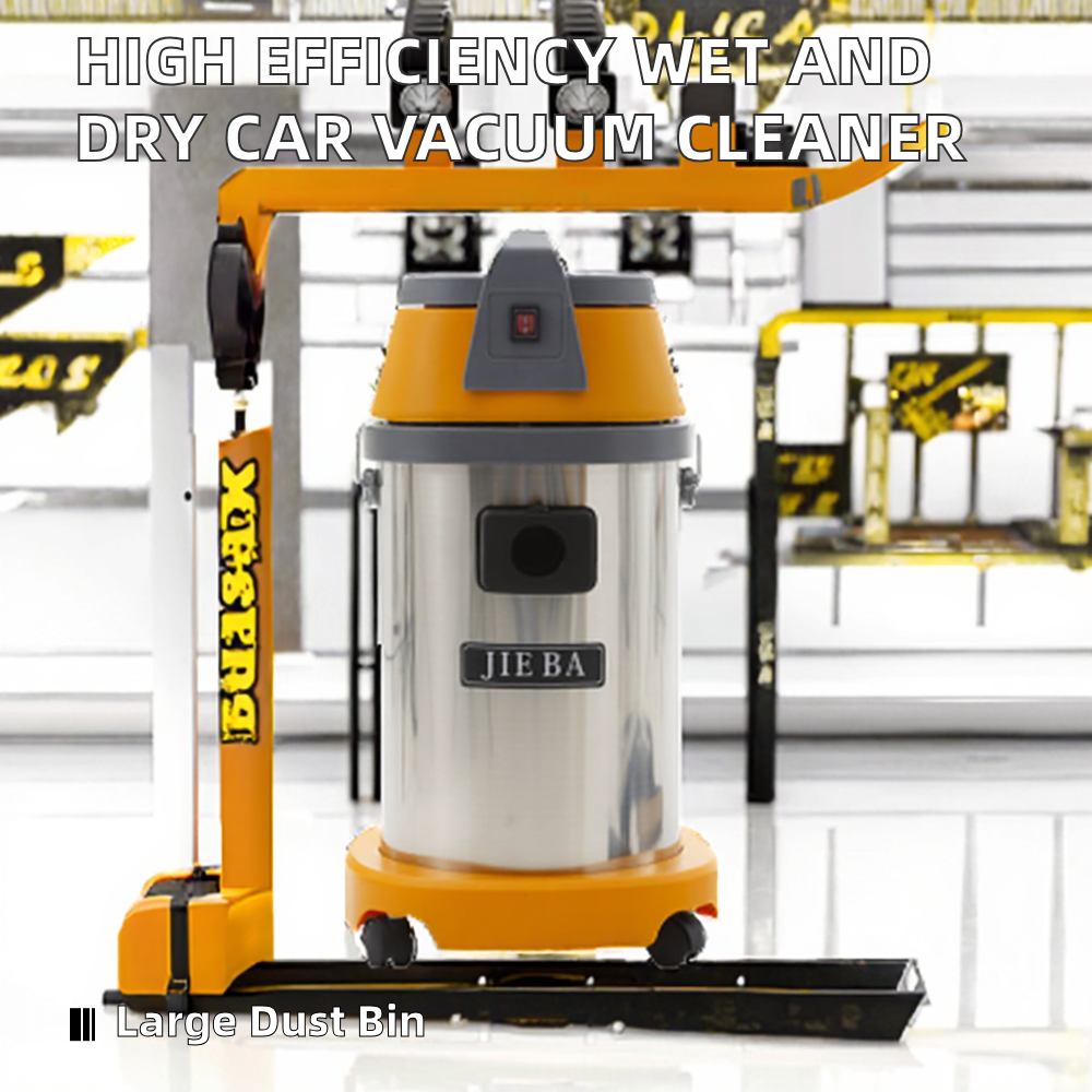 30L Multi Function Industrial Electric Car Vacuum Cleaner With 45-60min Runtime