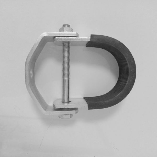 2.0mm Thickness Electrical Conduit Clamps Steel Metal Clamp Saddle Pipe