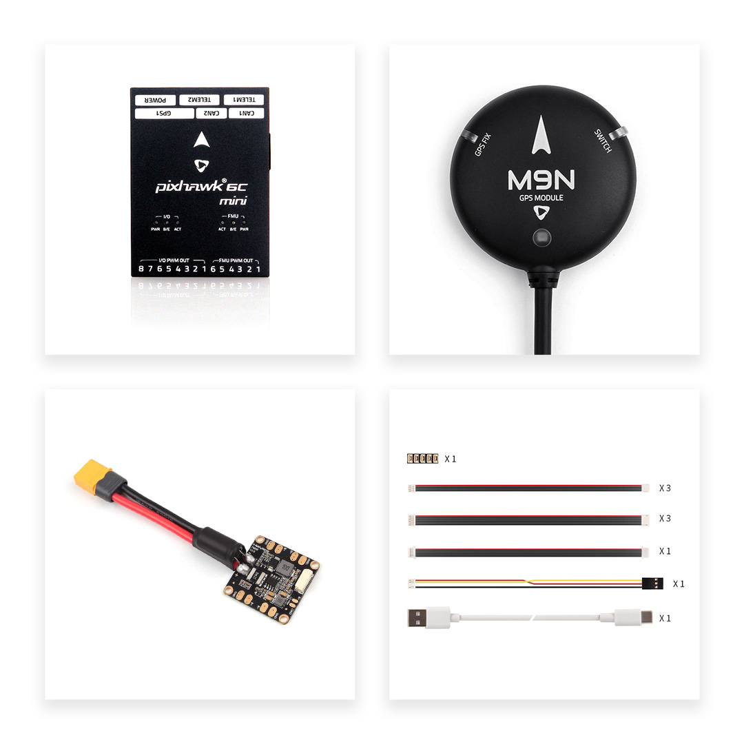 Pixhawk 6C мини-контроллер полета Rc Дронный самолет