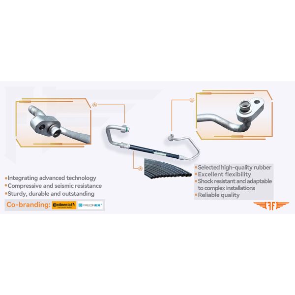 Fits 13-19 97762-B9100 Discharge 1.2L Hyundai I10 I20 Air Conditioning Pipeline           