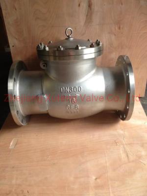 Valvula de não retorno de flange industrial de aço inoxidável ANSI 150lb CE/SGS/ISO9001/TS